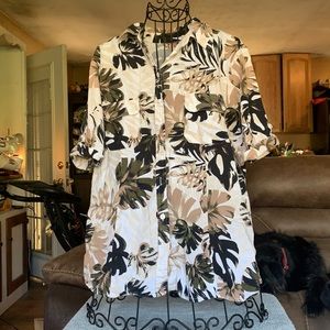 White Stag button up blouse size Lg 12-14